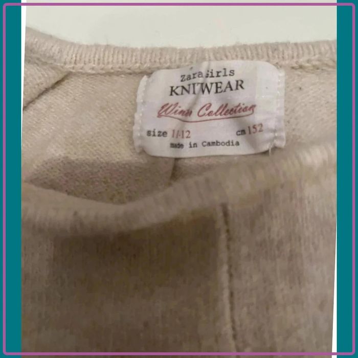 Pull Zara, taille 11 12 ans - photo numéro 3