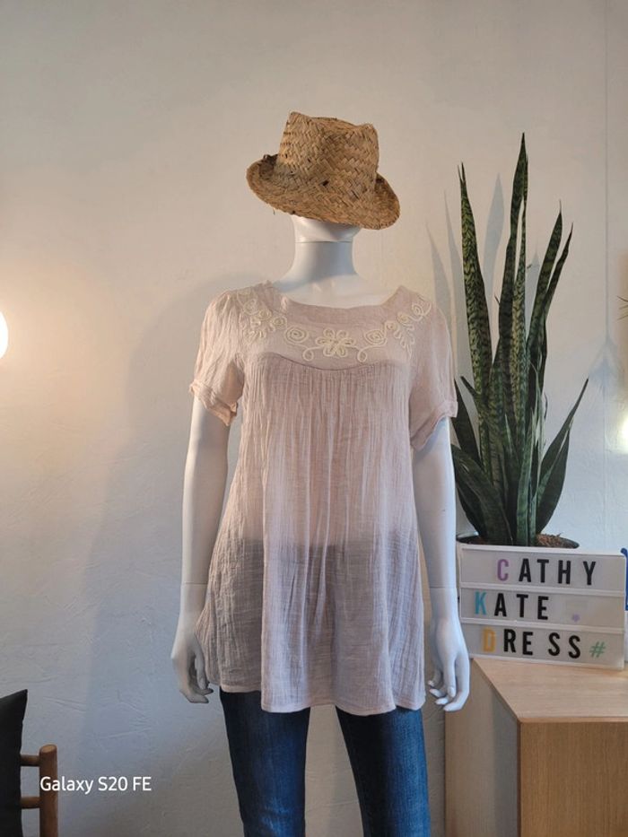 T shirt avec broderies