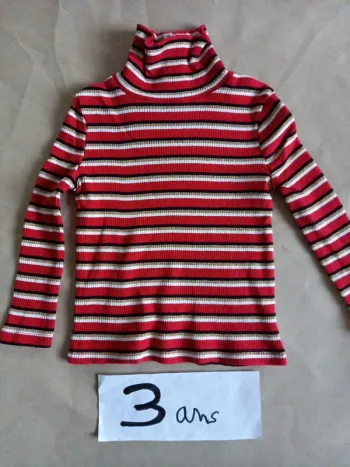 Sous-pull col roulé 3 ans