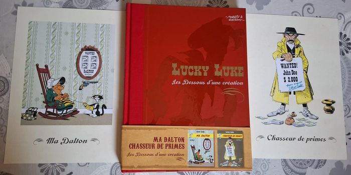 intégrale Lucky Luke (Atlas) Ma Dalton / Chasseur de Primes (avec 2 ex-libris offerts)