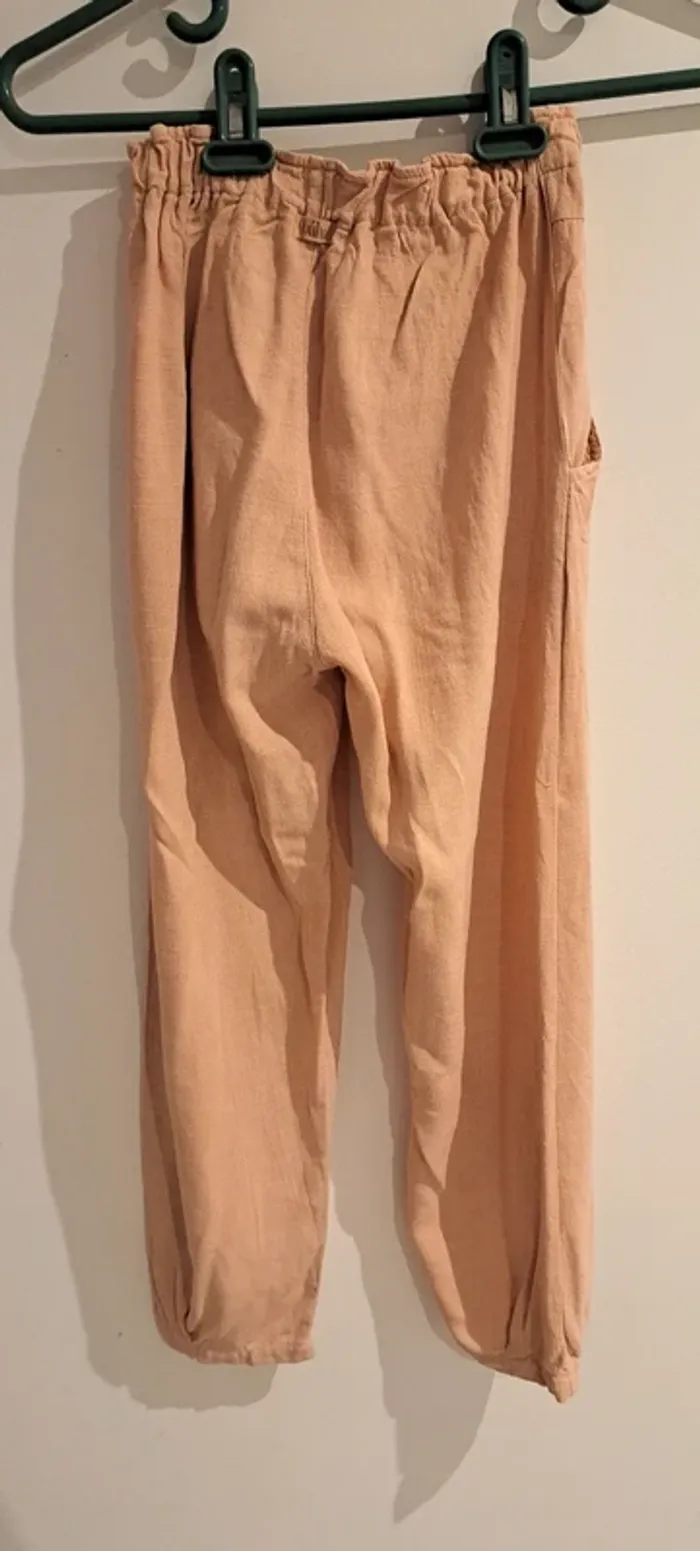 Pantalon fluide lin 8 ans - photo numéro 4