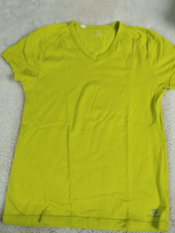 T-shirt vert Decathlon S