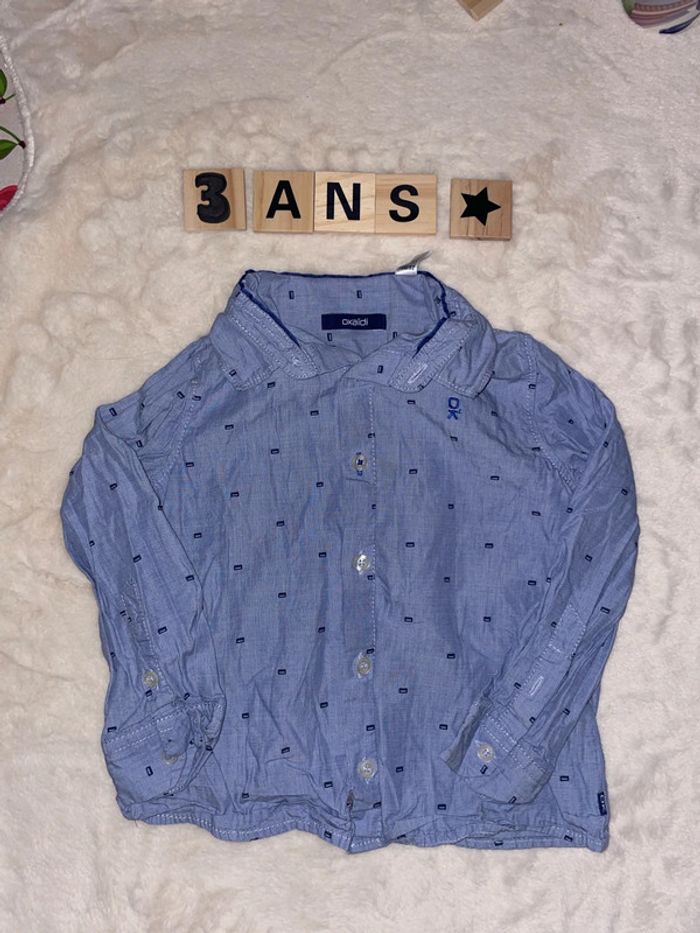 Chemise 3 ans