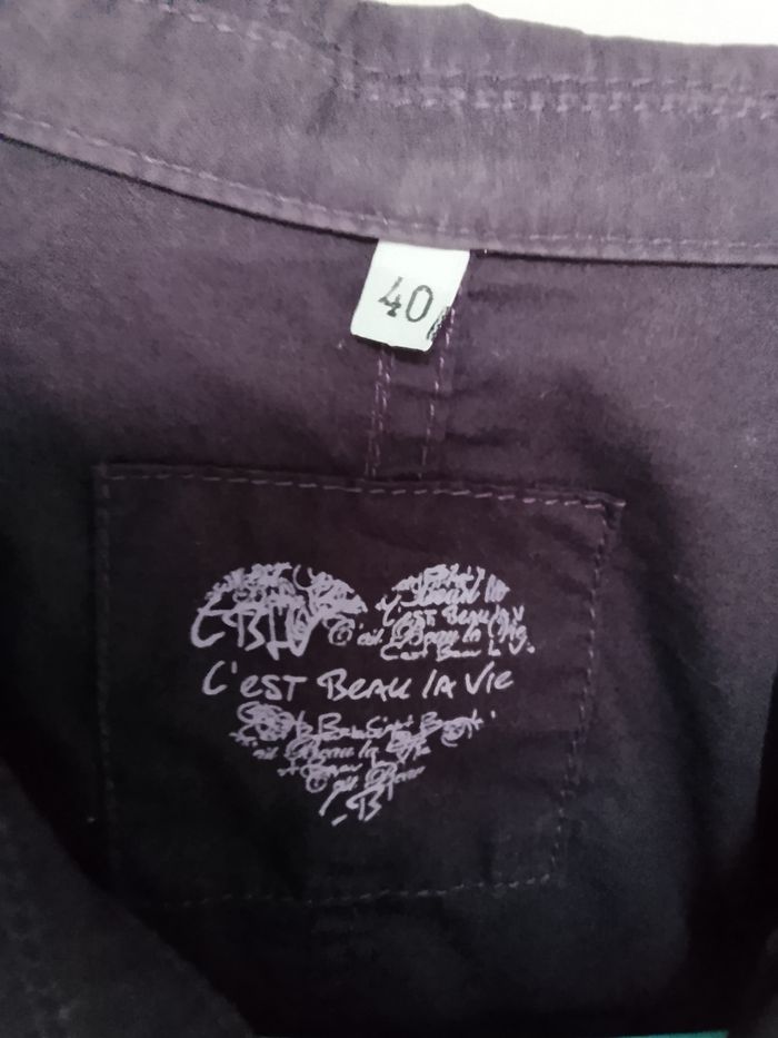 Veste violine Devianne - photo numéro 2