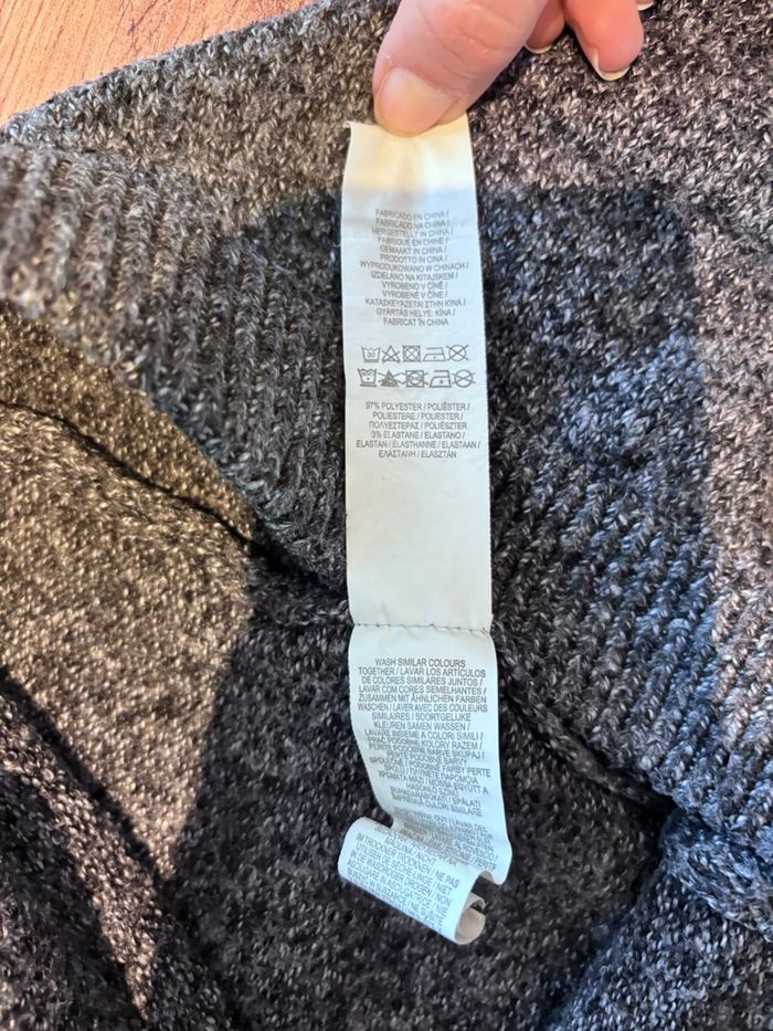 Pantalon maille gris femme Primark taille M - photo numéro 3