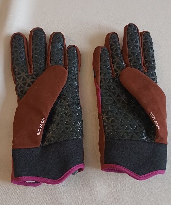 Gants de ski WEDZE Taille XL - Rose & Bordeaux Élégants - Prêts pour les Pistes ! - photo numéro 7