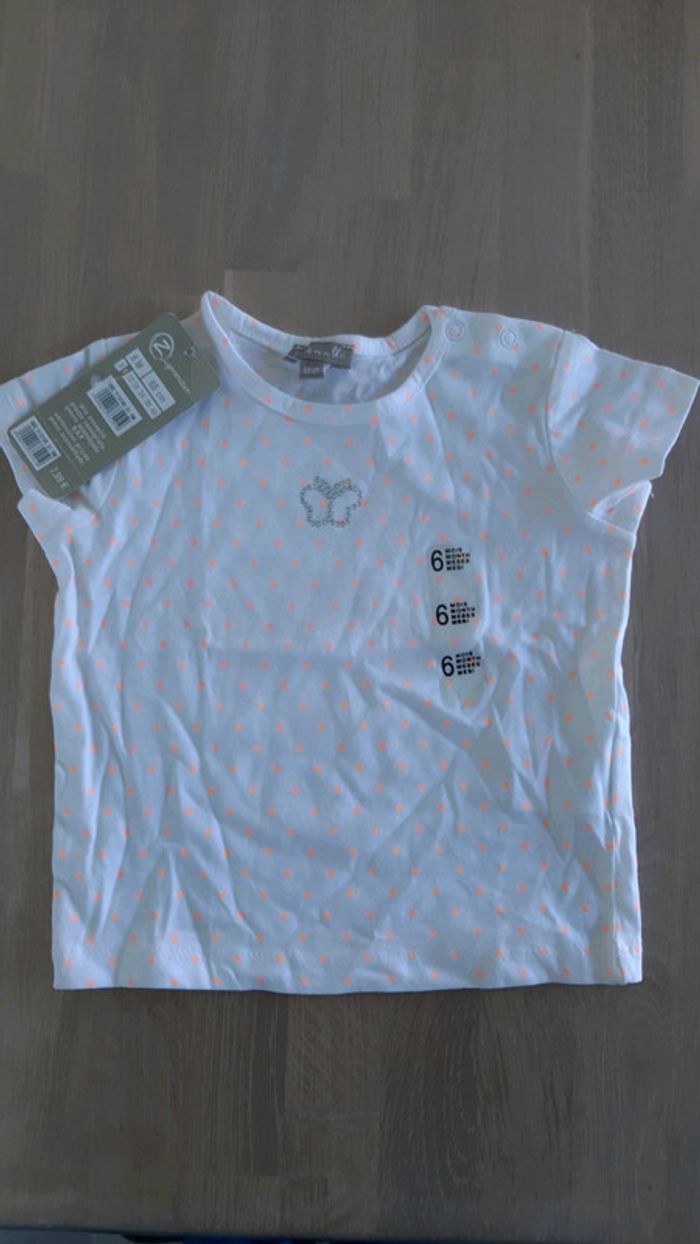 Tee shirt 6 mois