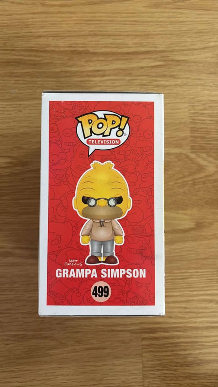 Funko Pop 499 Grampa Simpson - photo numéro 4