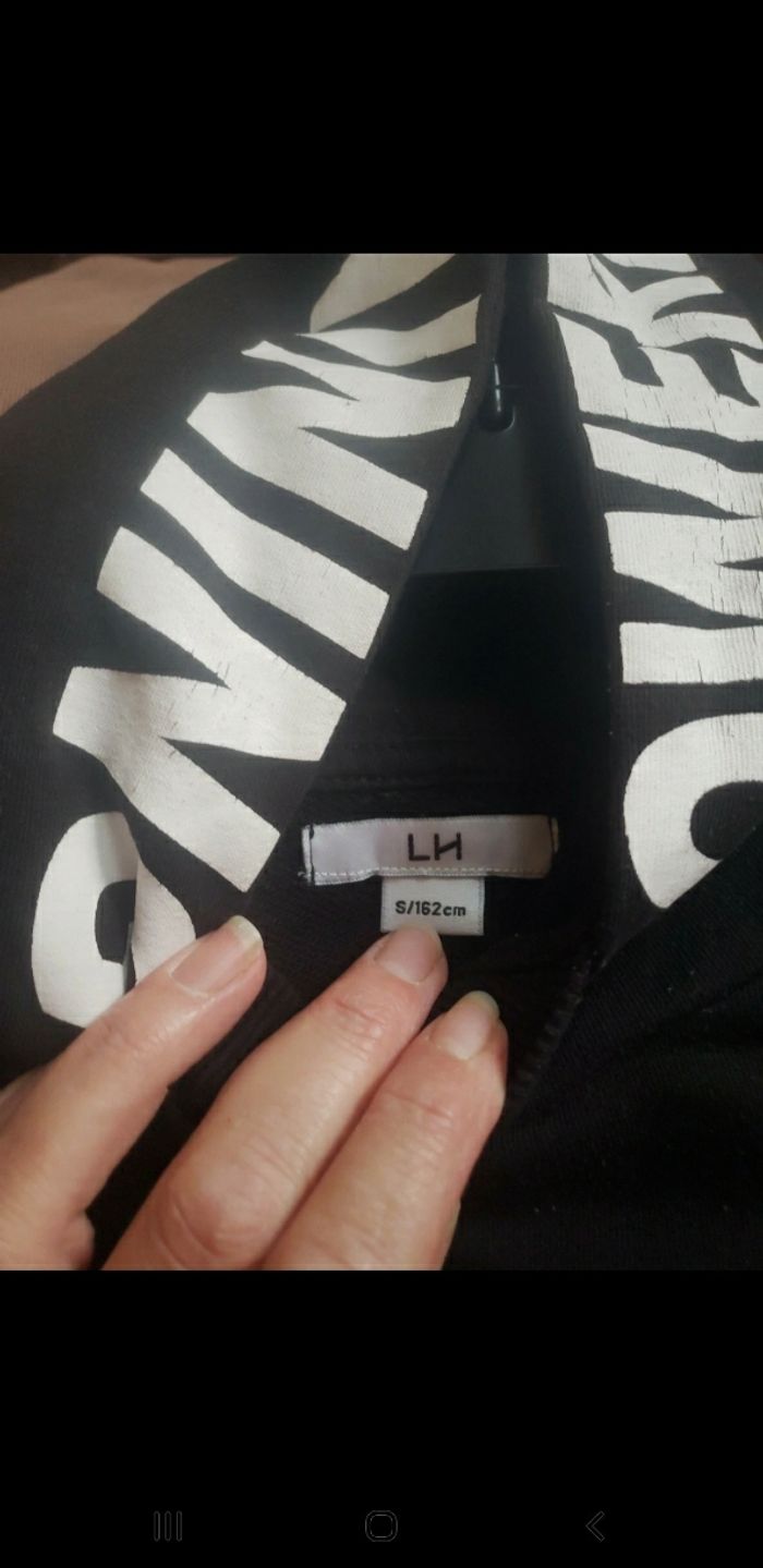 sweat fille a capuche - photo numéro 2