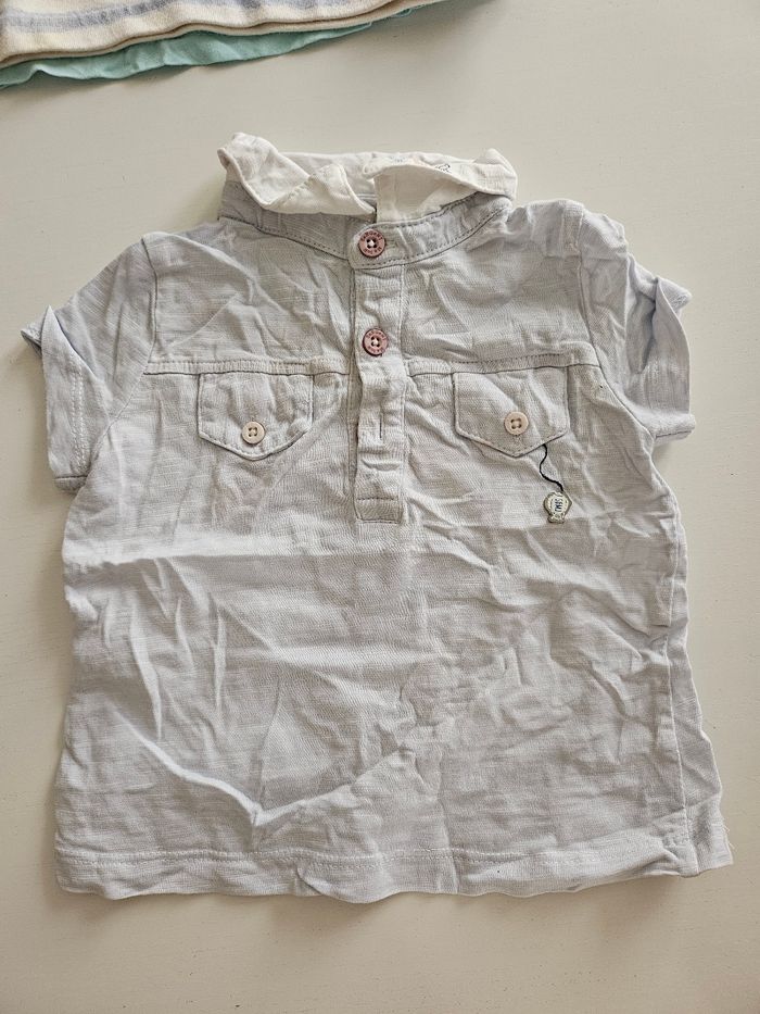 Lot de 7 t-shirt différentes marques 6 mois - photo numéro 5