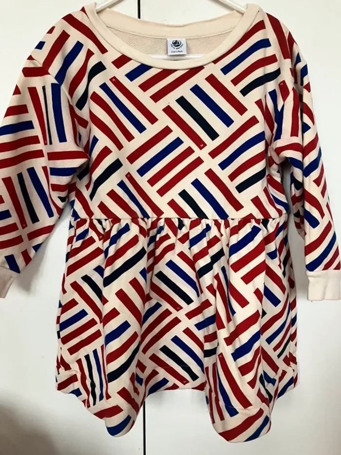 Robe mi-saison/hiver 5 ans Petit Bateau