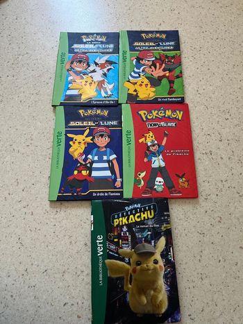 La bibliothèque verte Pokémon