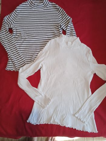 Lot 2 tee-shirt à manches longues