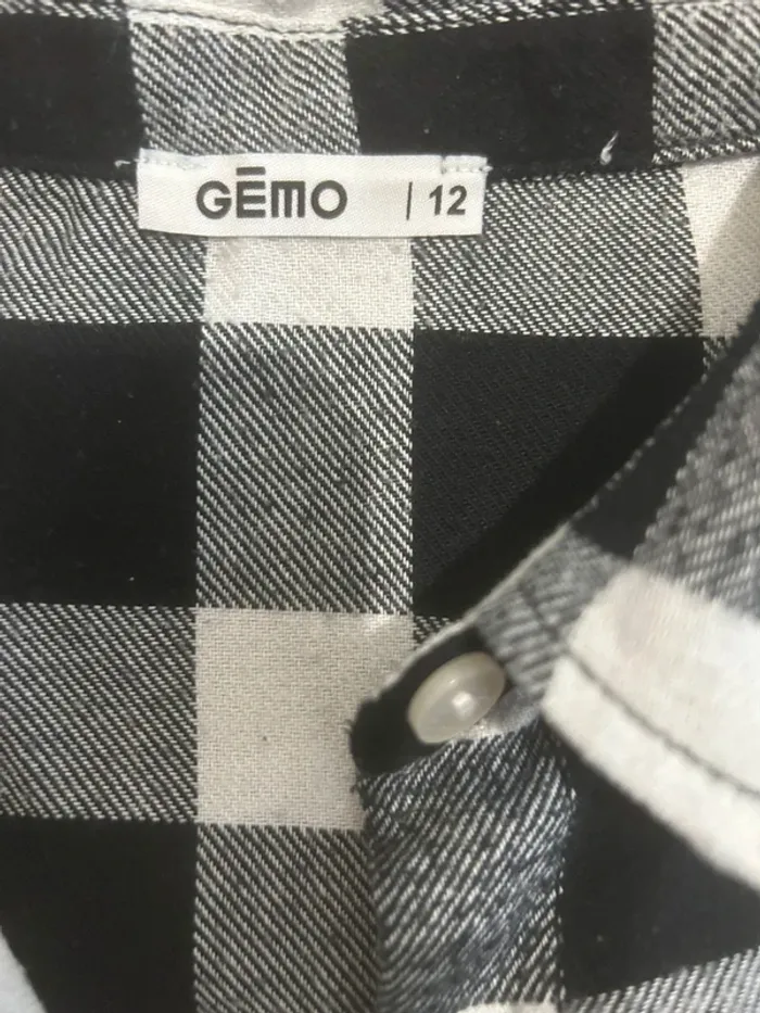 Chemise gemo 12 ans - photo numéro 2