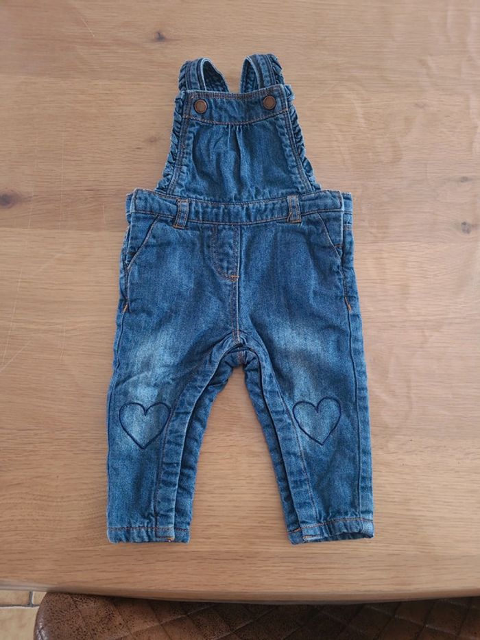 Salopette en jean vertbaudet 6 mois