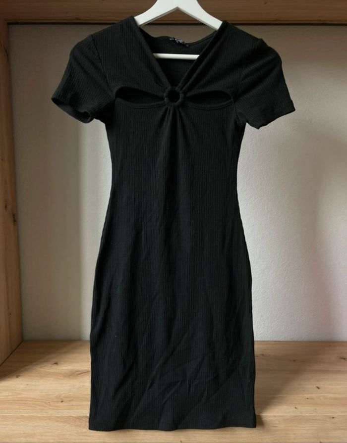 Robe moulante noir