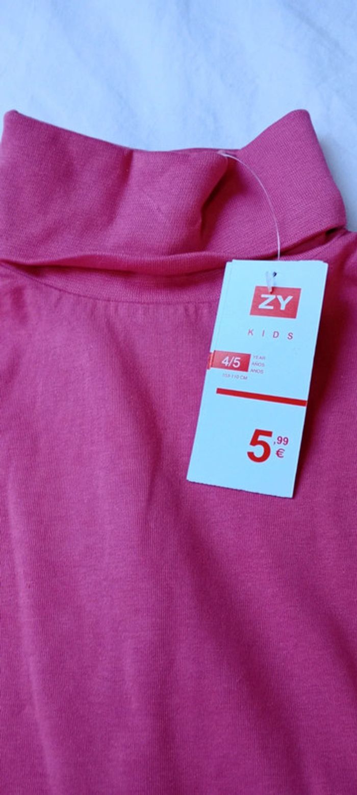 Sous pull ZY 4 ans neuf - photo numéro 2