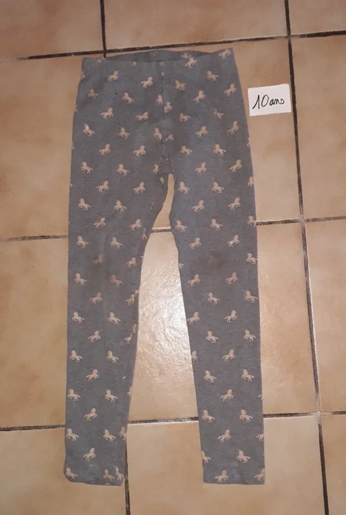 Legging 10 ans fille