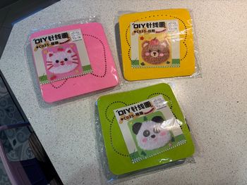 3 kits de loisirs créatifs 