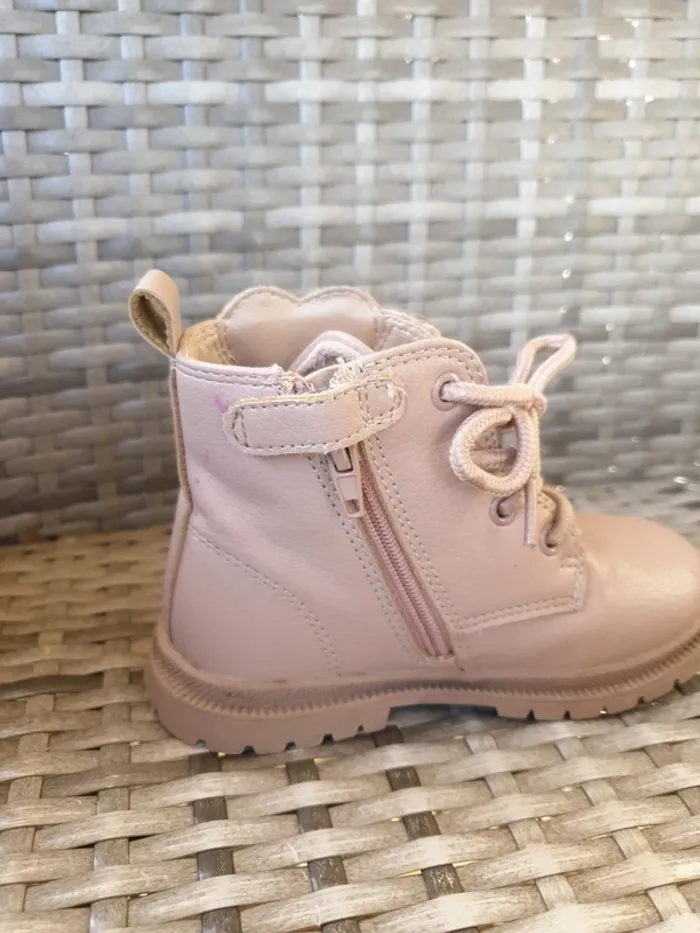 Bottines coeurs pailletés A1251 - photo numéro 3