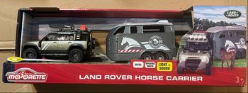Majorette -Land Rover Horse Carrier