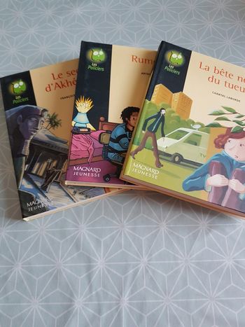 Lot de 3 romans policiers Magnard