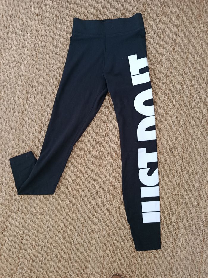 Legging Nike noir original, modèle Just Do It  taille XS - photo numéro 3