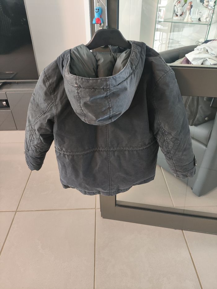 Manteau d'hiver AIGLE gris/noir - 6 ans - photo numéro 2