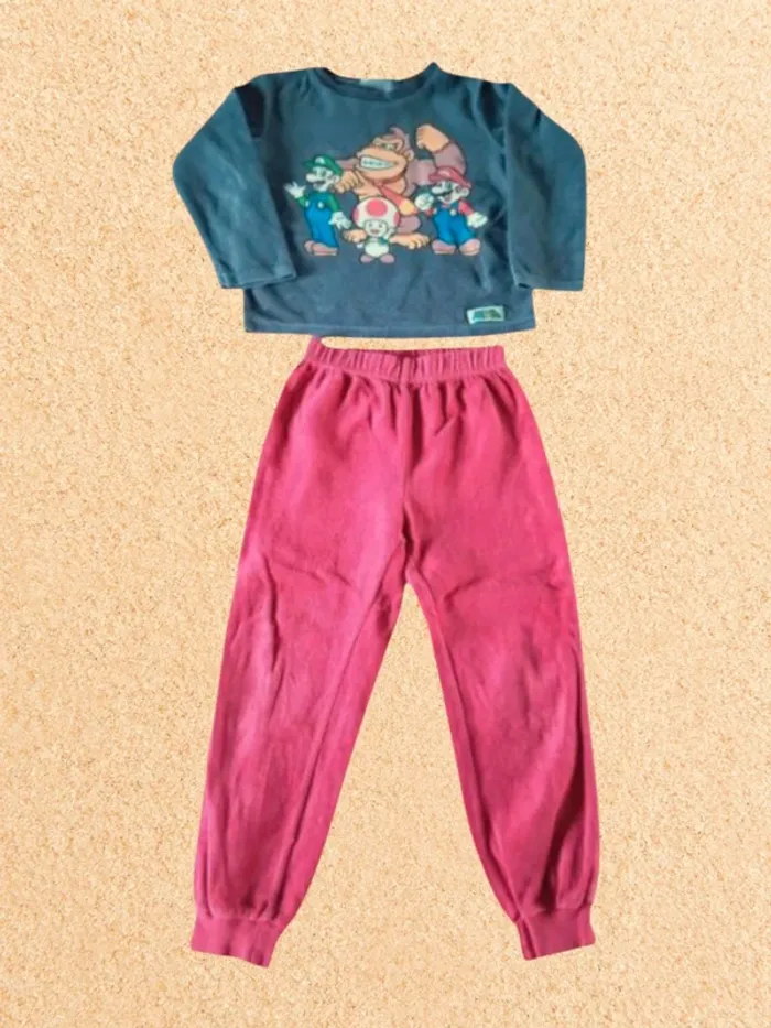 Pyjama en velours 5 ans