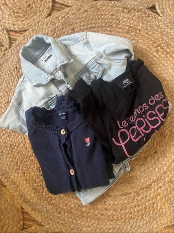 Lot veste + gilet