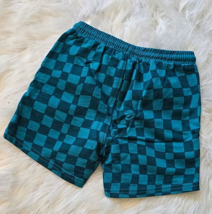 NEUFS (NON PORTÉS)💙💙😍🤩ensemble teeshirt mc 3 ans et short 24 mois garçon💙💙😍🤩 - photo numéro 5