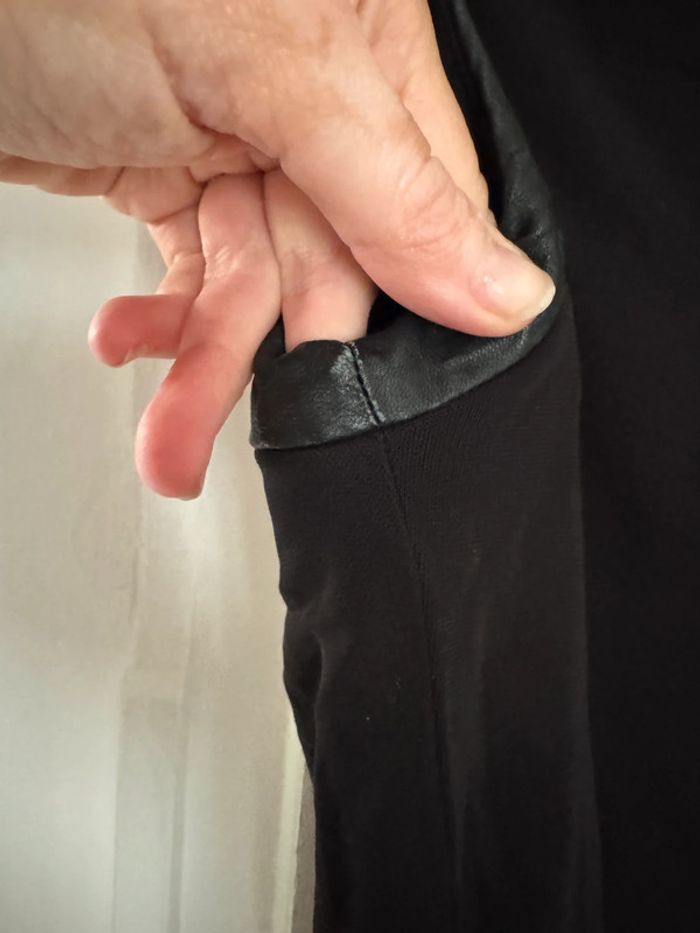 Robe avec du cuir the Kooples Taille 36 - photo numéro 8