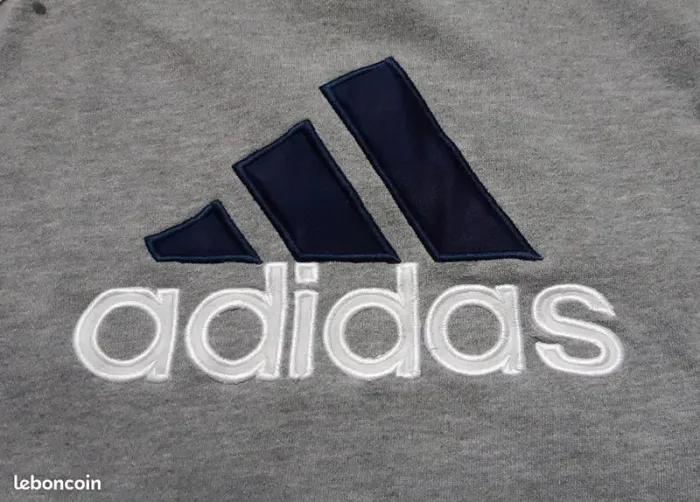 Veste "adidas" grise 14 ans en bon état - photo numéro 6