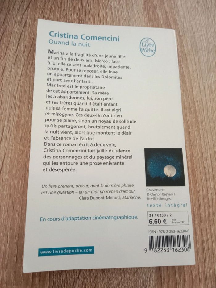 Cristina Comencini 🪅 Quand la nuit - photo numéro 2