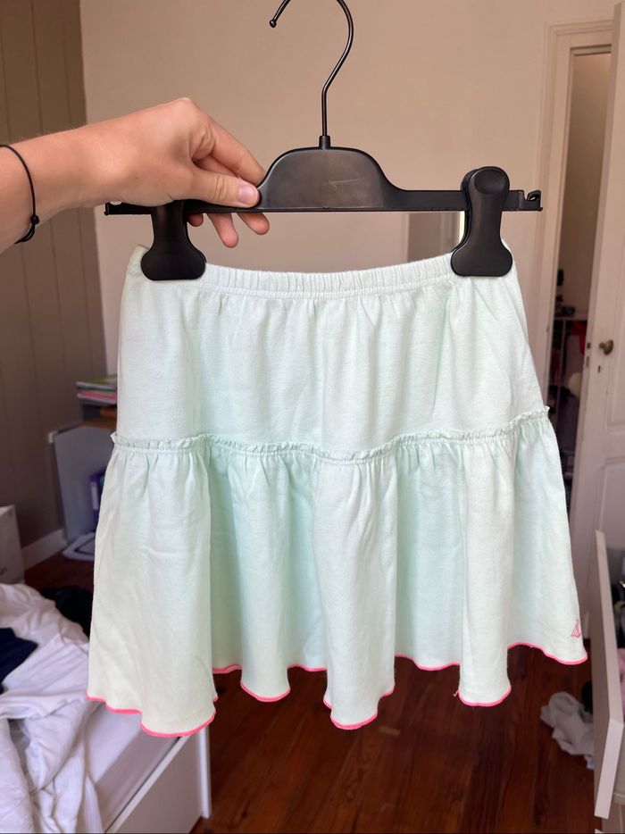 Jupe Petit Bateau vert d’eau