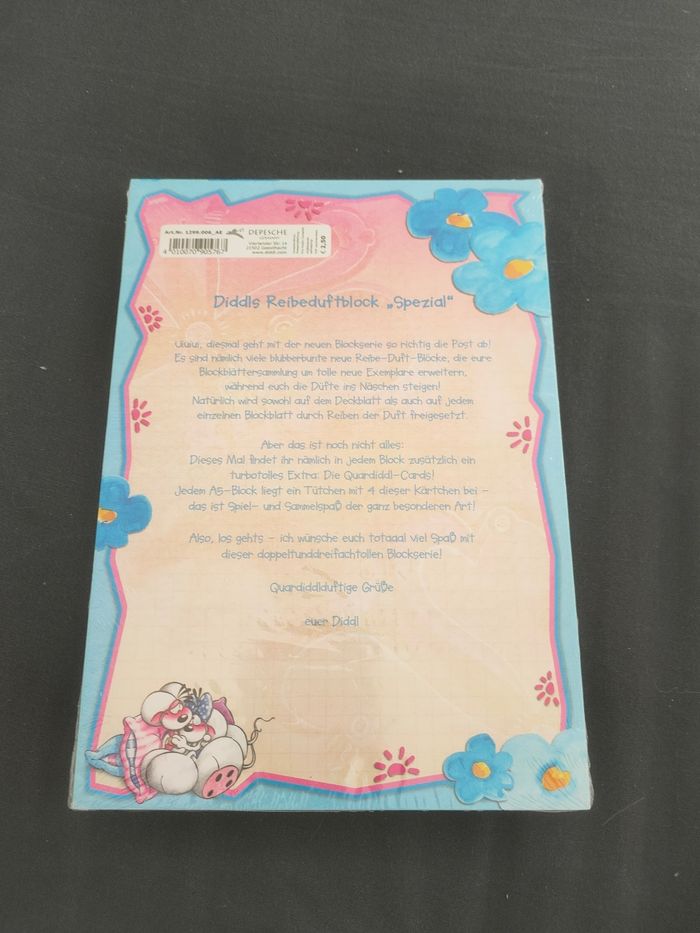Bloc Diddl A5 neuf emballé blister OVP - photo numéro 2