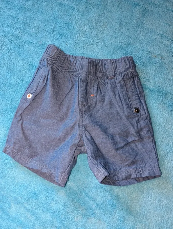 Short 1 mois orchestra bleu