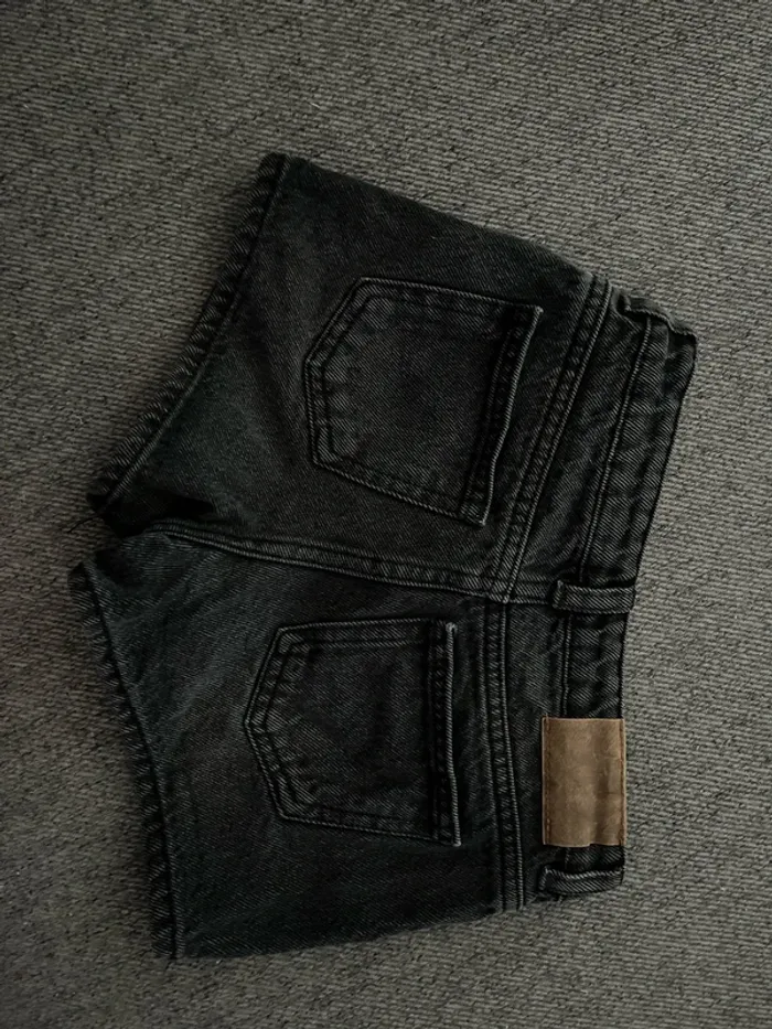 8 ans short Kiabi jeans noir rock’ - photo numéro 3