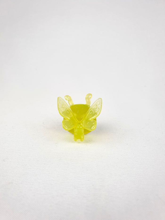 Littlest Petshop LPS Papillon jaune transparent - photo numéro 3