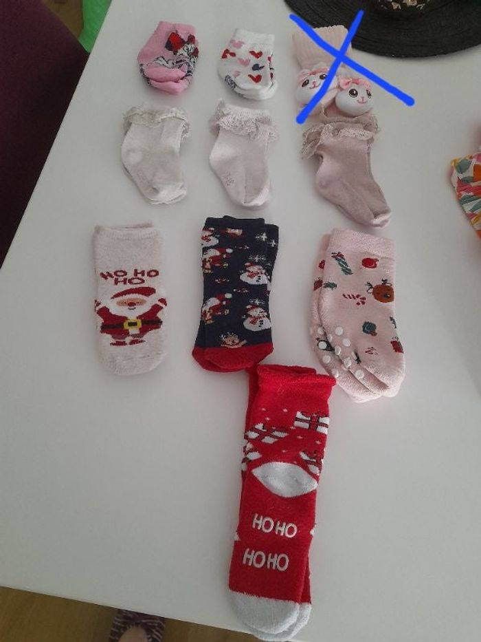 Lot de 9 paires de chausettes