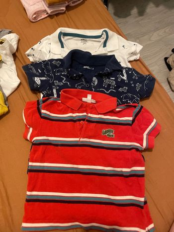 Vend trois polo