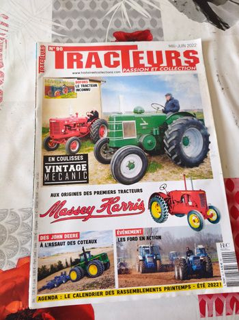 Magazine tracteur