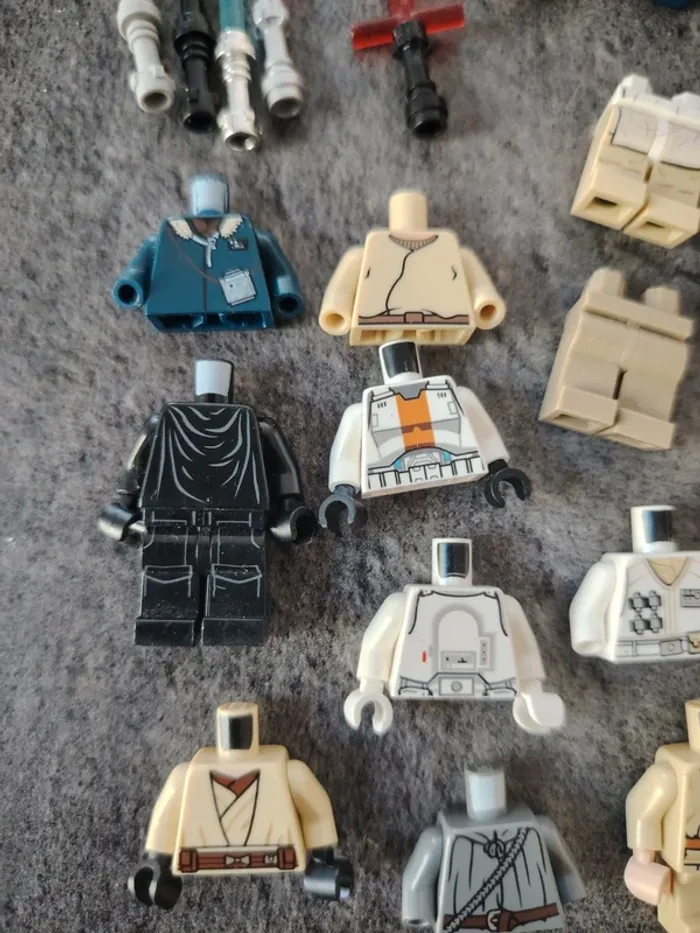 Lot vrac lego star wars pièces détachées incomplètes - photo numéro 11