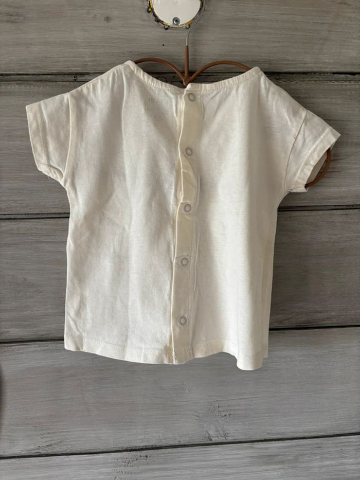 T-shirt manches courtes 6 mois - photo numéro 4