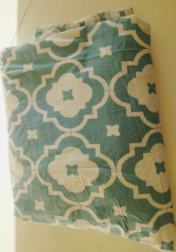 Housse de couette bleu