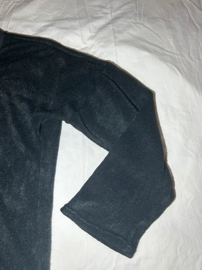 Blouse vintage noire - photo numéro 5