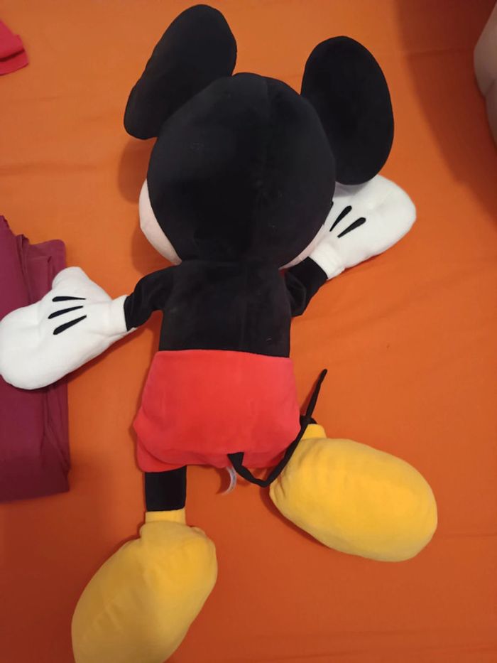 Peluche mickey 60cm tbe - photo numéro 4