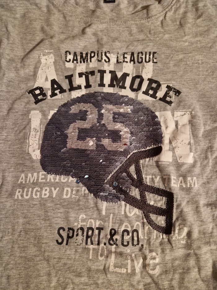 Tee shirt garçon 10  ans (138-143 cm) - photo numéro 2