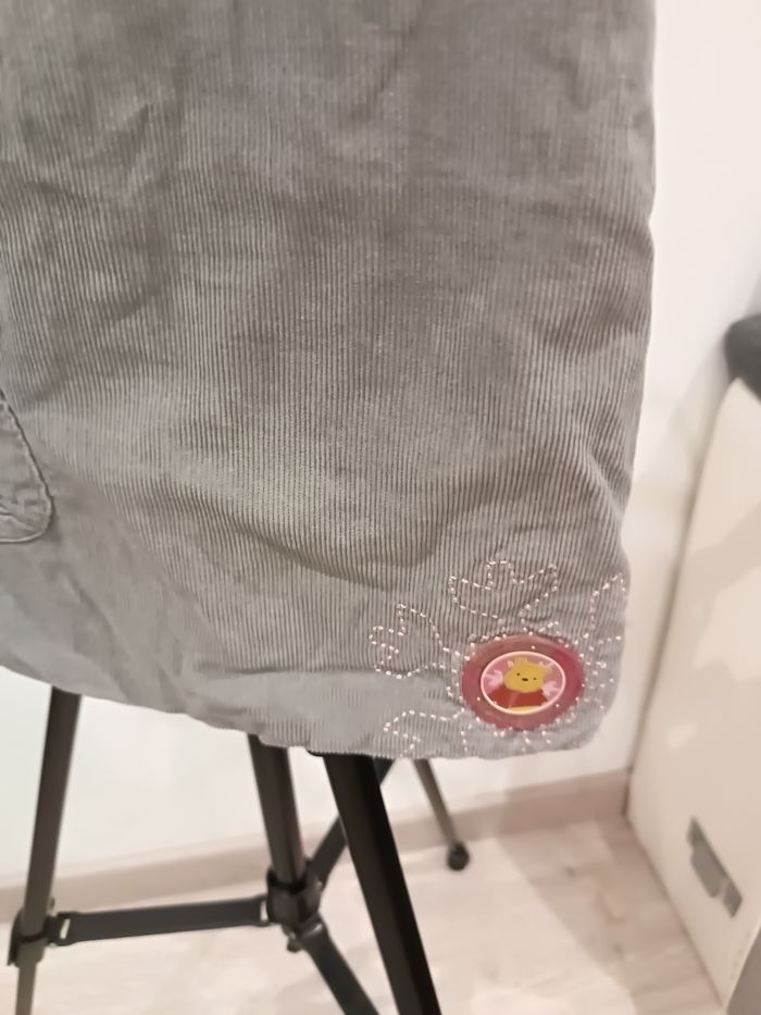 Robe 12 mois Disney gris - photo numéro 2