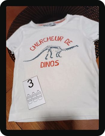 Tee shirt taille 3 ans
